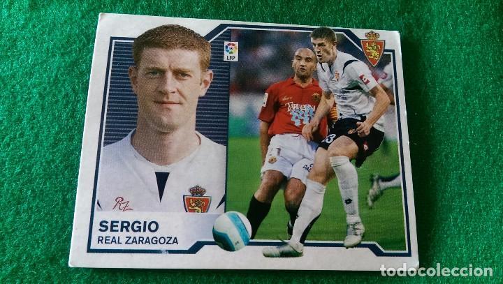 Coleccionismo cromos antiguos: LIGA 2007-2008. EDICIONES ESTE. SERGIO. ZARAGOZA - Foto 1