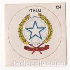 Coleccionismo Cromos antiguos: (TC-18) DIFICIL CROMO LAS VACACIONES DE MORTADELO DE BRUGUERA Nº 124 ITALIA. Lote 83582764