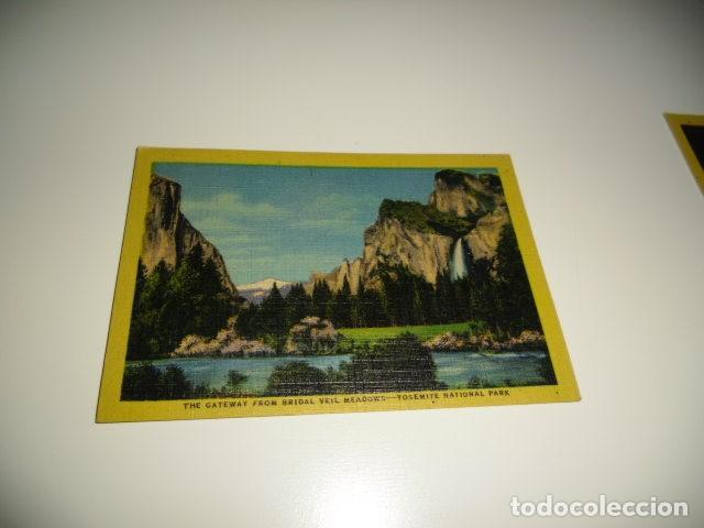 Colecionismo Cromos antigos: caj-35 CROMO NUNCA PEGADO THE GATEWAY FROM BRIDAL VEIL MEADOW`S TOSEMITE NATIONAL PARK
