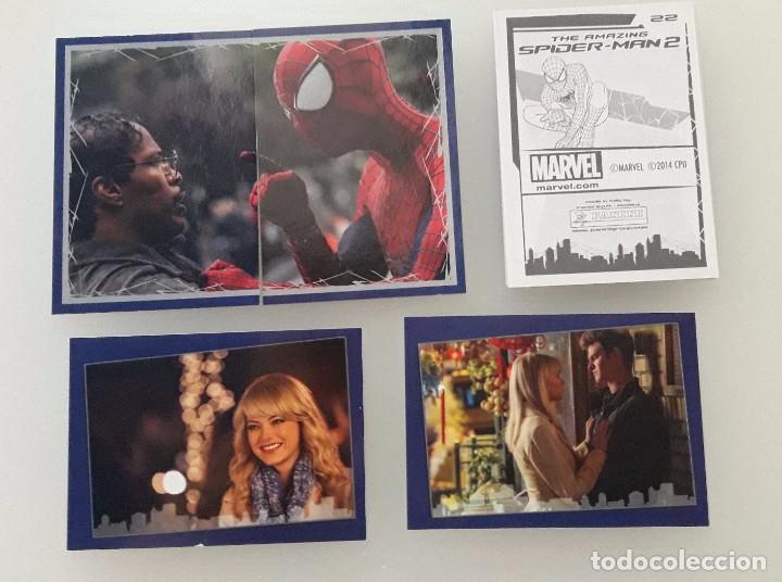 Coleccionismo cromos antiguos: The Amazing Spiderman 2 El poder de Electro. MARVEL. PANINI 2014 Lote de 12 cromos - Foto 1