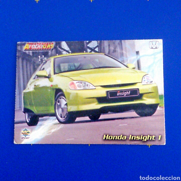 Coleccionismo Cromos antiguos: Cromo MUNDICROMO,AUTOGAS N&deg;115 HONDA INSIGHT 1