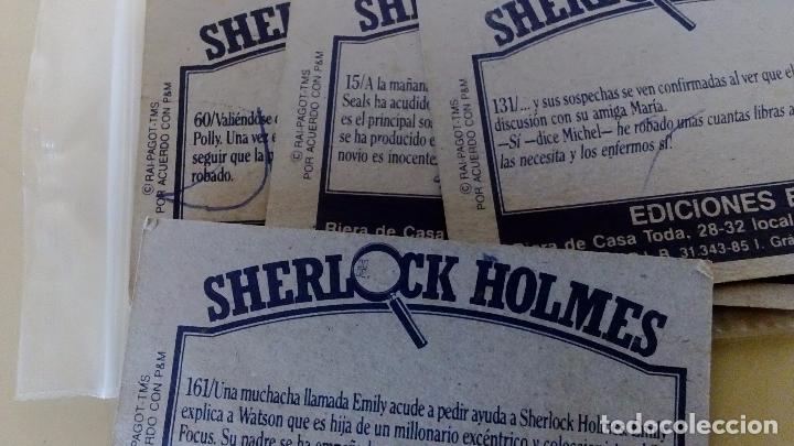 Coleccionismo cromos antiguos: LOTE 4 CROMOS SHERLOCK HOLMES EDICIONES ESTE - Foto 2