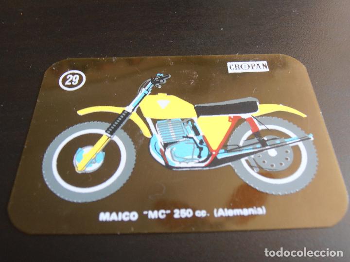 Coleccionismo Cromos antiguos: CROMO CROPAN PLASTICO MAICO MC 250 CC ALEMANIA N&ordm; 29