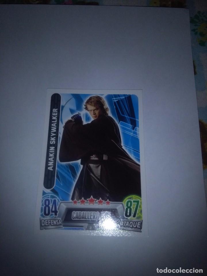 Coleccionismo cromos antiguos: CROMOS STAR WARS ANAKIN SKYWALKER REPUBLICA - Foto 1