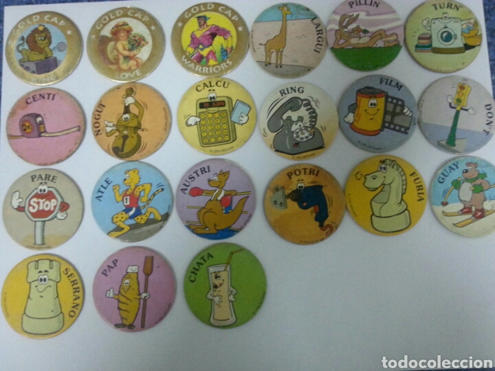 Coleccionismo cromos antiguos: Lote tazos super caps - Foto 1