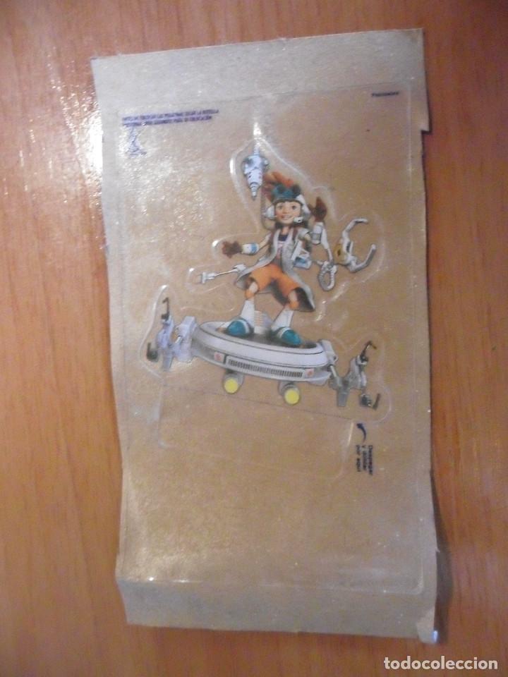 Coleccionismo cromos antiguos: ACTIMEL DANONE PEGATINA STICKER CROMO SIN PEGAR - Foto 2