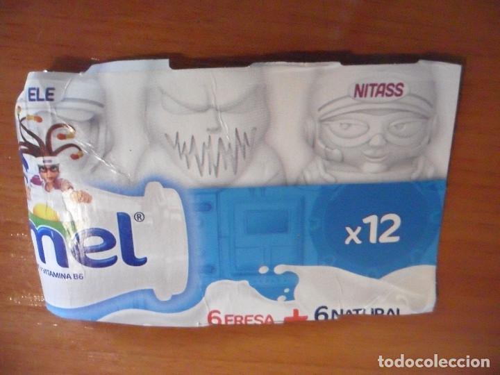 Coleccionismo cromos antiguos: ACTIMEL DANONE PEGATINA STICKER CROMO SIN PEGAR - Foto 3