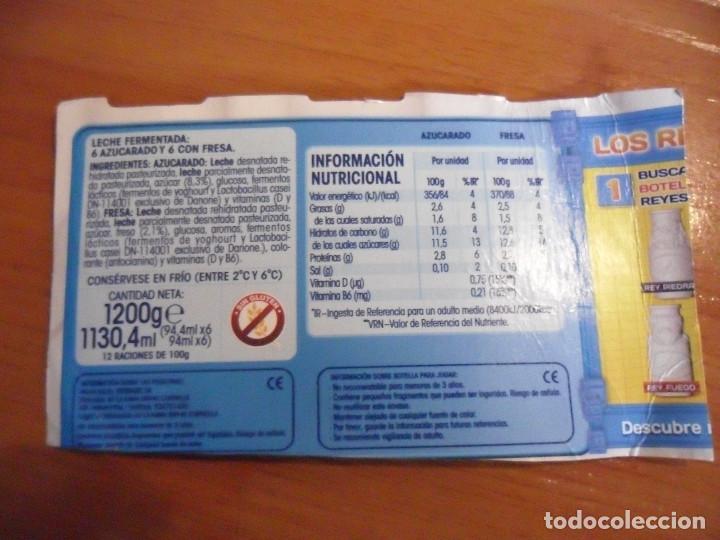 Coleccionismo cromos antiguos: ACTIMEL DANONE PEGATINA STICKER CROMO SIN PEGAR - Foto 3