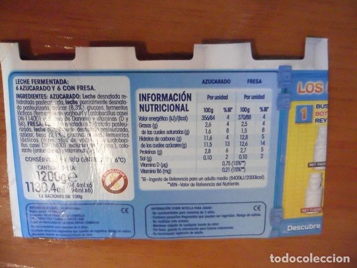 Coleccionismo cromos antiguos: ACTIMEL DANONE PEGATINA STICKER CROMO SIN PEGAR - Foto 3