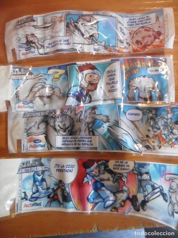 Coleccionismo cromos antiguos: ACTIMEL DANONE CROMOS COMIC - Foto 1