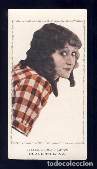 Coleccionismo cromos antiguos: Cromo de cine: Artistas cinematograficos. Duane Thomson (Serie 3 num. 11)