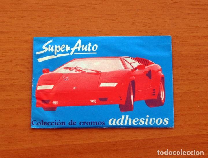 Coleccionismo cromos antiguos: Sobre de cromos sin abrir - Super Auto - Ediciones Milano - Foto 1