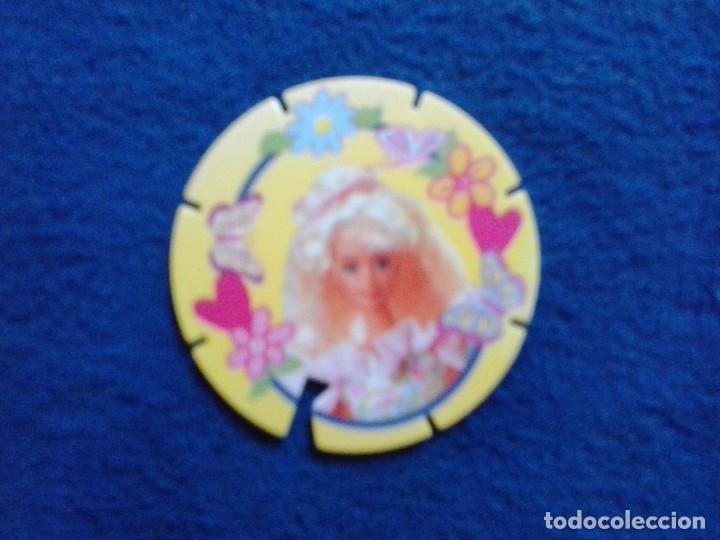 Coleccionismo cromos antiguos: Tazo BARBIE, de Matutano, de los 90 - Foto 2