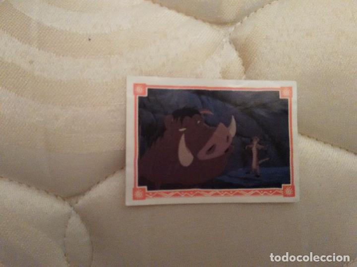 Coleccionismo Cromos antiguos: cromo Disney el rey le&oacute;n 2: el tesoro de Simba panini n&uacute;mero 166