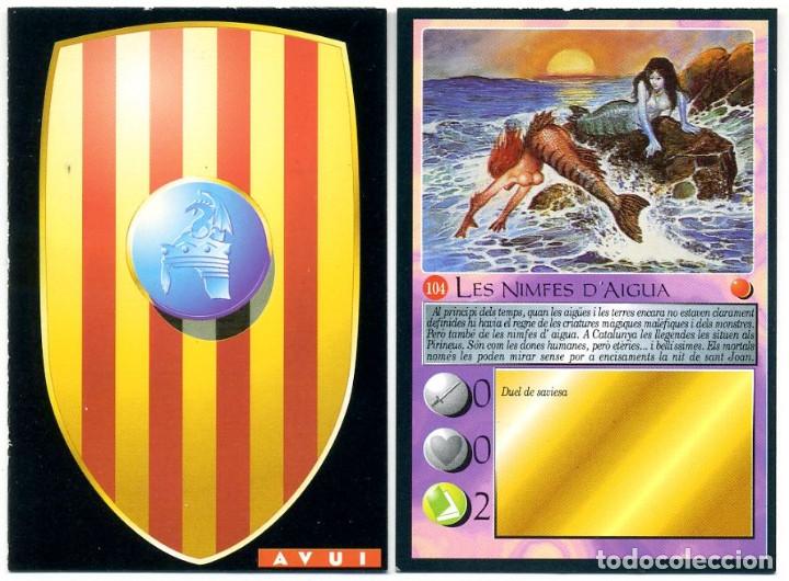 Coleccionismo Cromos antiguos: AVUI CROMO N&ordm; 104 - LES NIMFES D'AIGUA