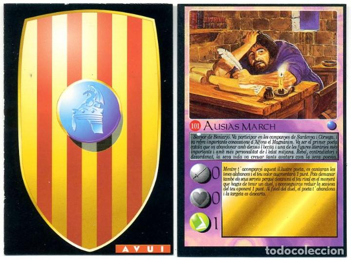 Colecionismo Cromos antigos: AVUI CROMO N&ordm; 101 - AUSIAS MARCH