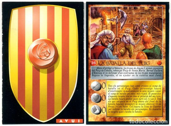 Coleccionismo cromos antiguos: AVUI CROMO N&ordm; 16 - LA BATALLA DEL PUIG - Foto 1