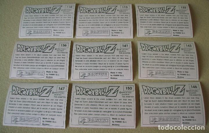 Coleccionismo cromos antiguos: Dragon Ball Z. 7 cromos de Panini - Foto 2