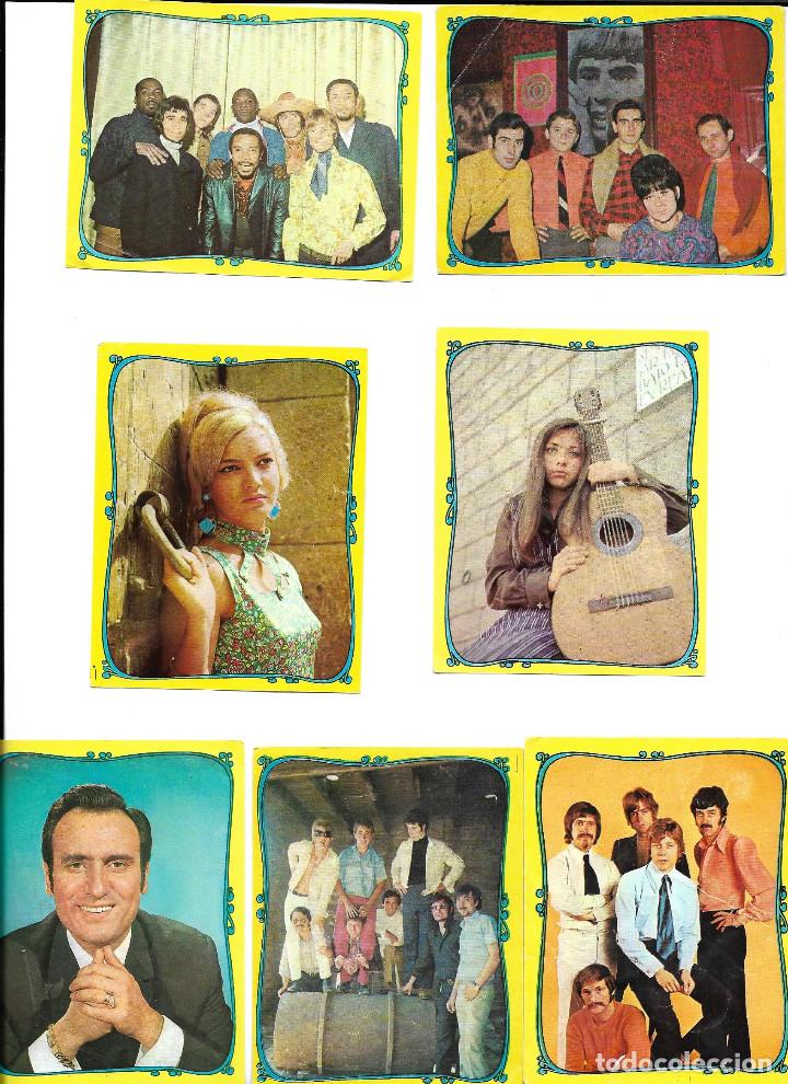Coleccionismo cromos antiguos: Lote cromos famosos del disco - Foto 1