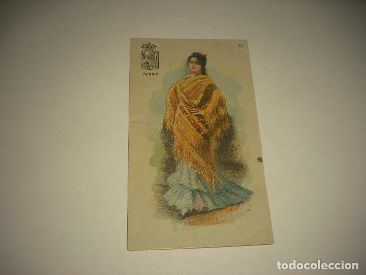 Collectable Antique Stickers: COLECCION DE TIPOS DE LAS 48 PROVINCIAS ESPA&Ntilde;OLAS . MADRID N&deg; 29