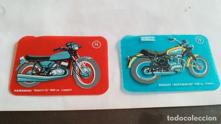 Coleccionismo cromos antiguos: cromos cropan motos - Foto 1