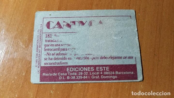 Coleccionismo cromos antiguos: CROMO CANDY CANDY N&ordm; 181 EDICIONES ESTE 1984 DESPEGADO - Foto 2