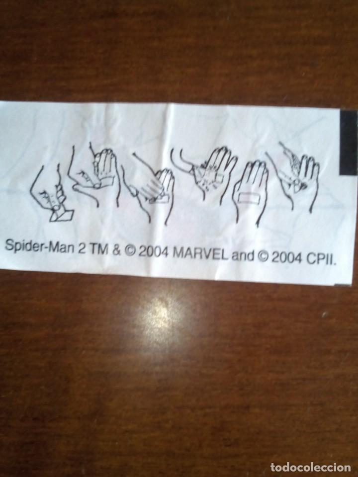 Coleccionismo cromos antiguos: TATUAJE DE SPIDERMAN A&Ntilde;O 2004 - Foto 2