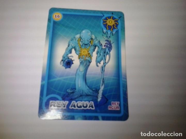 Coleccionismo cromos antiguos: CROMO ACTIMEL DANONE N&ordm; 16 REY AGUA - Foto 1