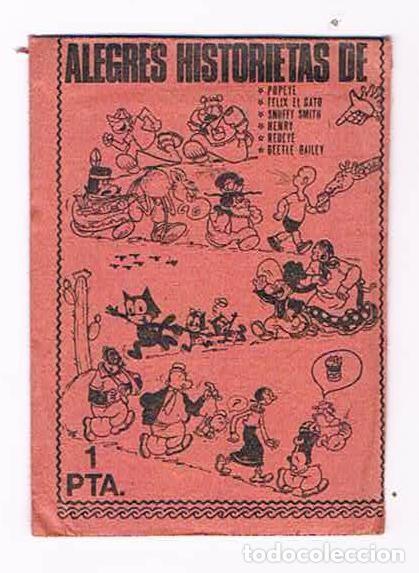 Coleccionismo cromos antiguos: SOBRE DE CROMOS ALEGRES HISTORIETAS DE SIN ABRIR ANTIGUO **- - Foto 1