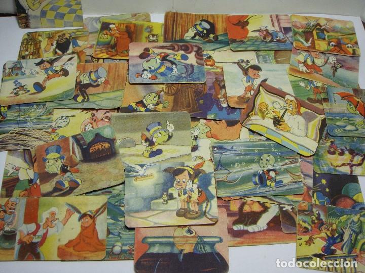 Coleccionismo cromos antiguos: Lote de Cromos de Pinocho. - Foto 2