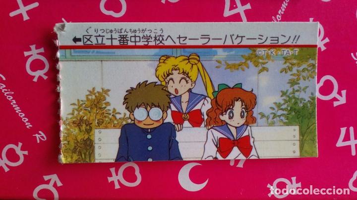 Coleccionismo cromos antiguos: SAILOR MOON THE BOX CARD - Foto 2