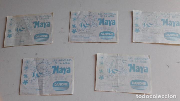 Coleccionismo cromos antiguos: CROMOS....5 CROMOS DE LAS AVENTURAS DE LA ABEJA MAYA.... - Foto 2