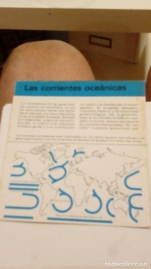 Colecionismo Cromos antigos: ALBERT VISAGE IMPRESO EN ESPA&Ntilde;A LAS CORRIENTES OCEANICAS
