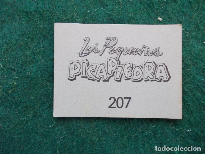 Coleccionismo cromos antiguos: cromo Los peque&ntilde;os Picapiedra n&ordm; 207 - Foto 1