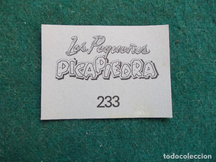 Coleccionismo cromos antiguos: cromo Los peque&ntilde;os Picapiedra n&ordm; 233 - Foto 1