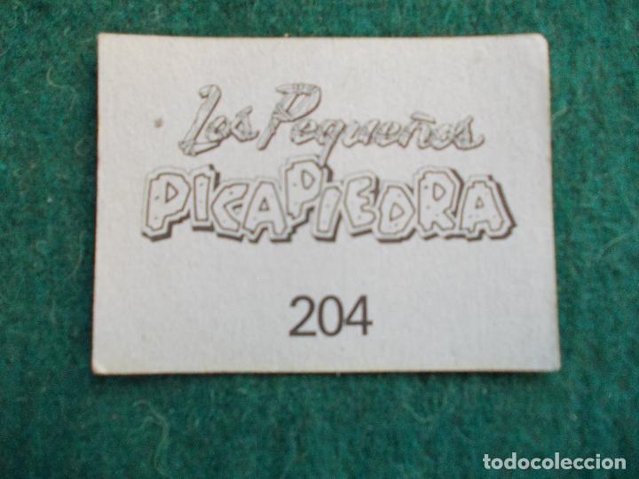 Coleccionismo cromos antiguos: cromo Los peque&ntilde;os Picapiedra n&ordm; 204 - Foto 1