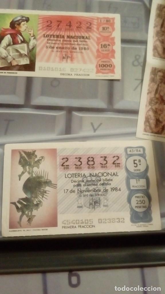 Colecionismo Cromos antigos: LOTERIA NACIONAL 17 DICIEMBRE 1984