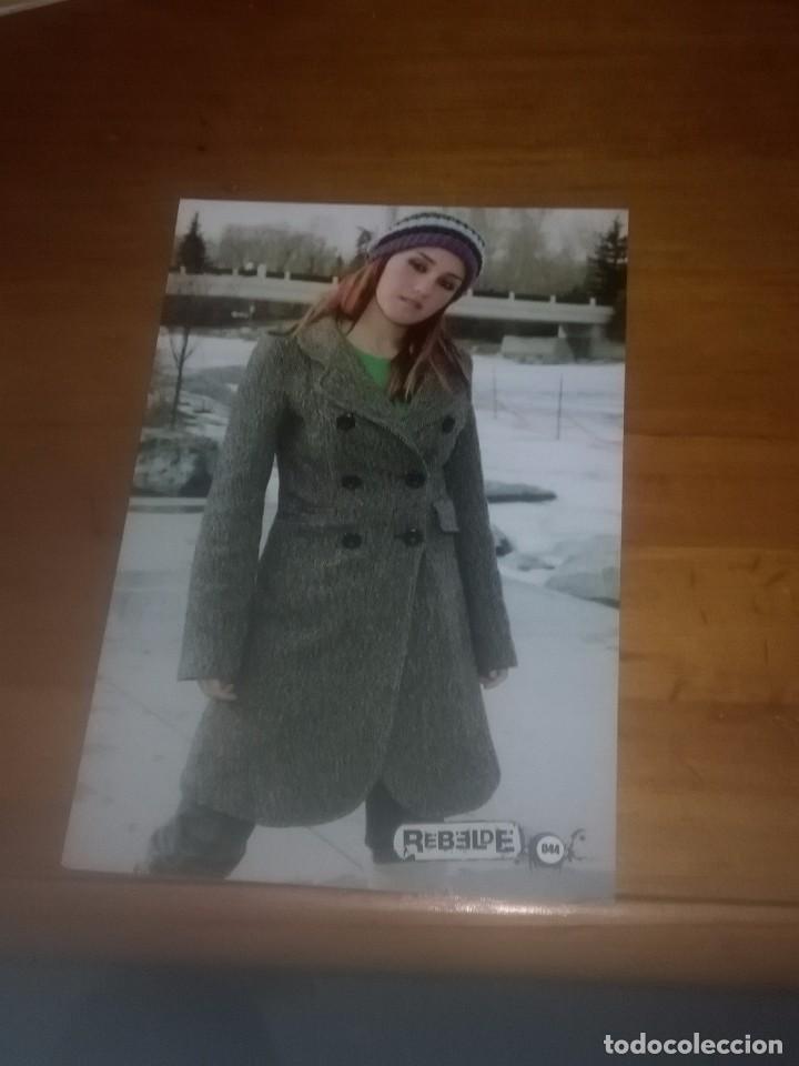 Coleccionismo cromos antiguos: PHOTOCARDS REBELDE N&ordm; 044 - Foto 1