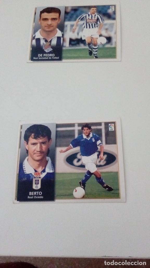Colecionismo Cromos antigos: CROMOS LIGA ESTE SIN PEGAR 1998 1999 98 99 OVIEDO BERTO