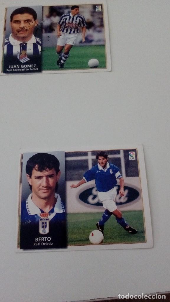 Colecionismo Cromos antigos: CROMOS LIGA ESTE SIN PEGAR 1998 1999 98 99 OVIEDO BERTO
