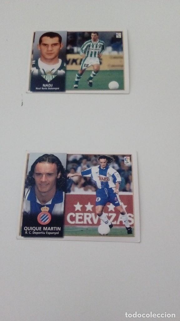 Colecionismo Cromos antigos: CROMOS LIGA ESTE SIN PEGAR 1998 1999 98 99 ESPA&Ntilde;OL QUIQUE MARTIN