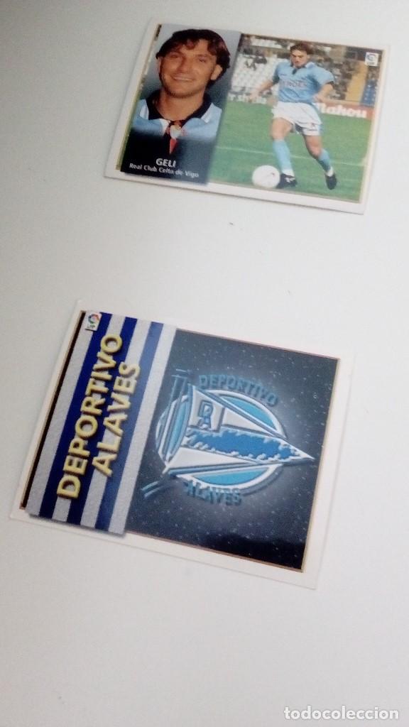 Colecionismo Cromos antigos: CROMOS LIGA ESTE SIN PEGAR 1998 1999 98 99 DEPORTIVO ALAVES ESCUDO