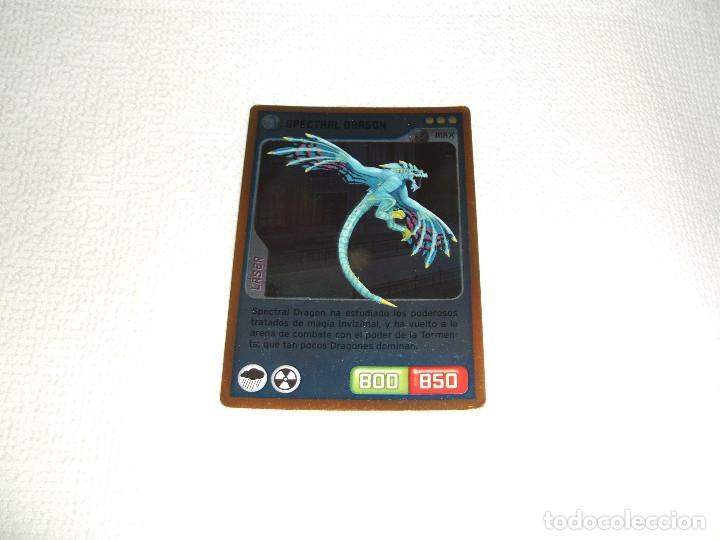 Coleccionismo cromos antiguos: Invizimals n&ordm; 69 Spectral dragon - Foto 1