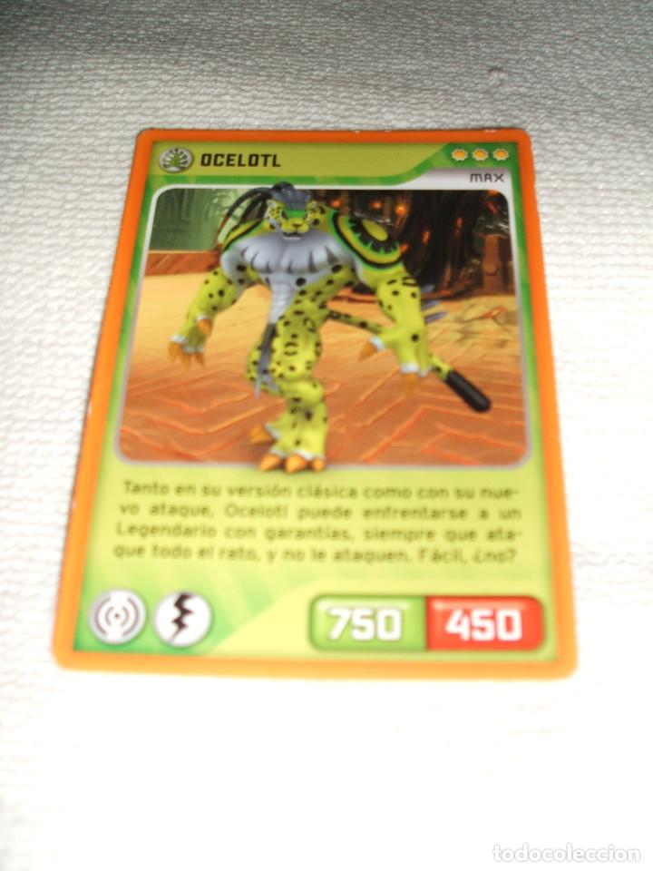 Coleccionismo cromos antiguos: Invizimals n&ordm; 114 Ocelotl - Foto 1