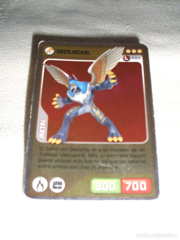 Coleccionismo cromos antiguos: Invizimals n&ordm; 143 Uberjackal - Foto 1