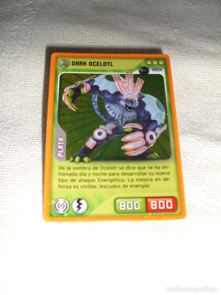 Coleccionismo cromos antiguos: Invizimals n&ordm; 127 Dark Ocelotl - Foto 1