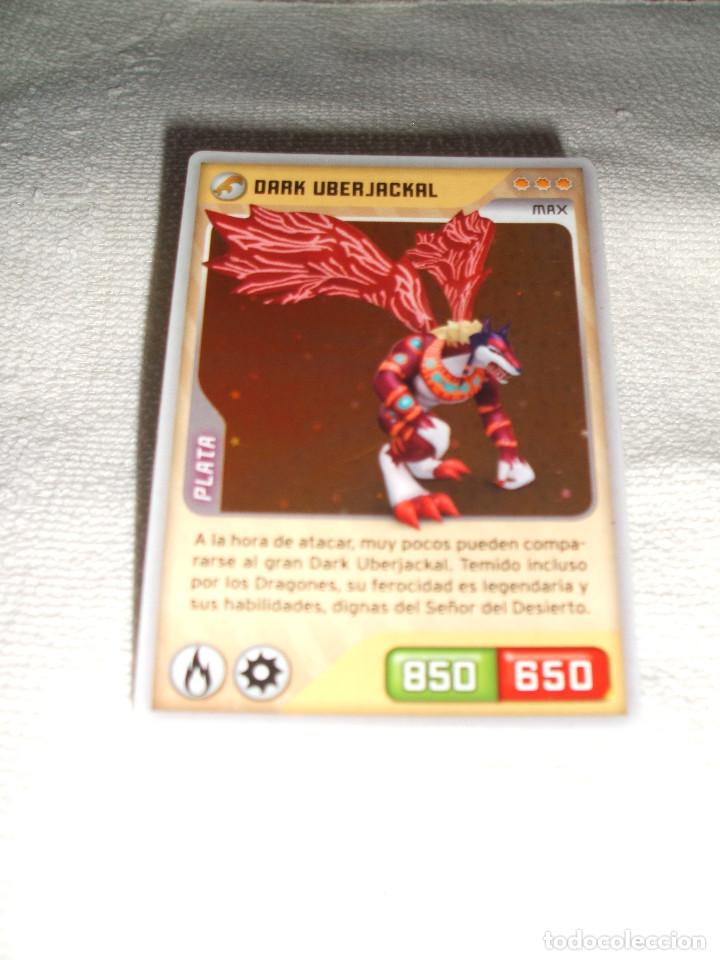 Coleccionismo cromos antiguos: Invizimals n&ordm; 312 Dark Uberjackal - Foto 1