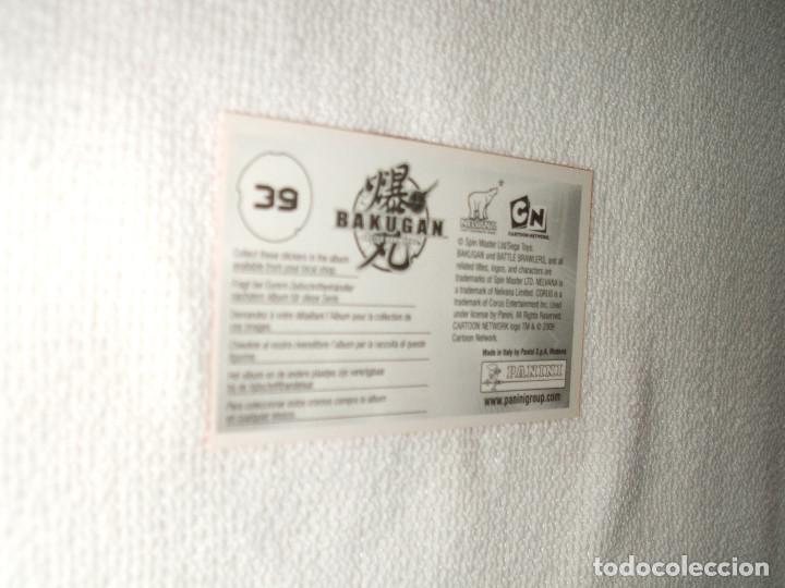 Coleccionismo cromos antiguos: Cromo Bakugan n&ordm; 39 - Foto 2