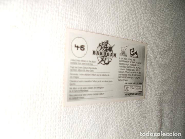Coleccionismo cromos antiguos: Cromo Bakugan n&ordm; 46 - Foto 2