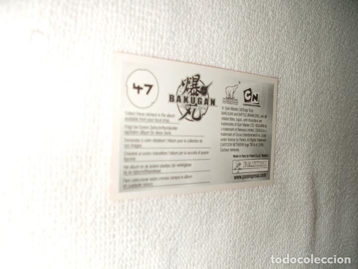 Coleccionismo cromos antiguos: Cromo Bakugan n&ordm; 47 - Foto 2